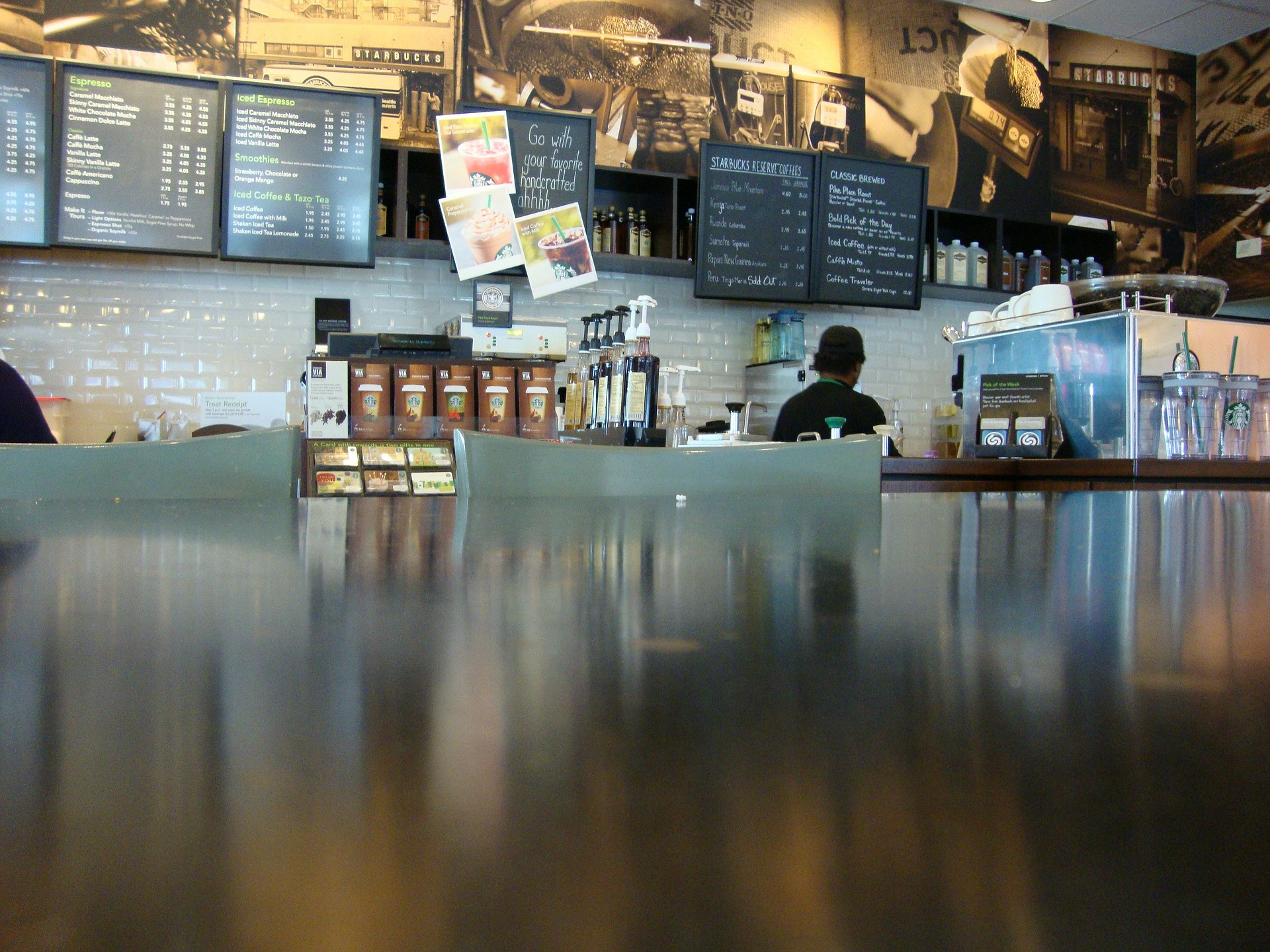Starbucks cafe barista