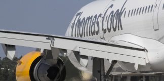 Thomas Cook airplane