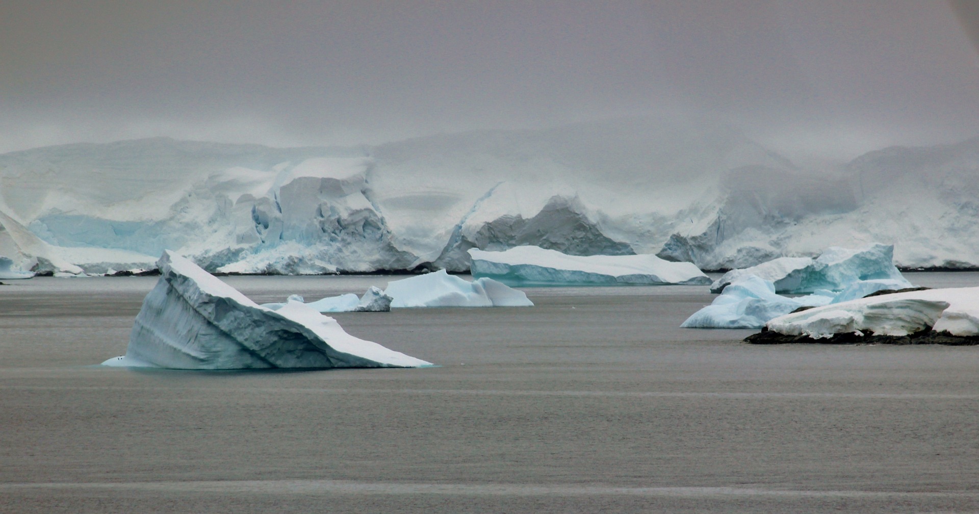 Icebergs Antarctica