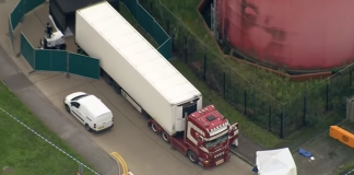 lorry container with dead bodies Essex