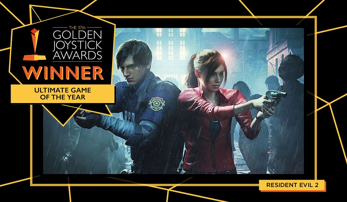 Resident Evil 2 wins ultimate game at Golden Joystick award