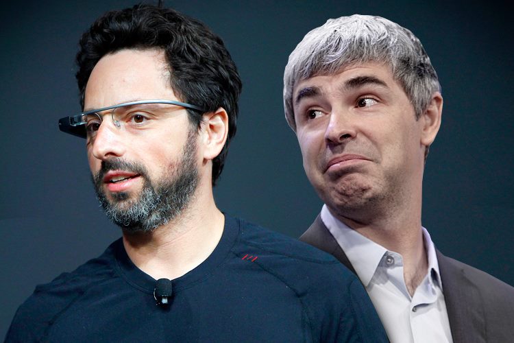Google founders Larry Page and Sergey Brin step down