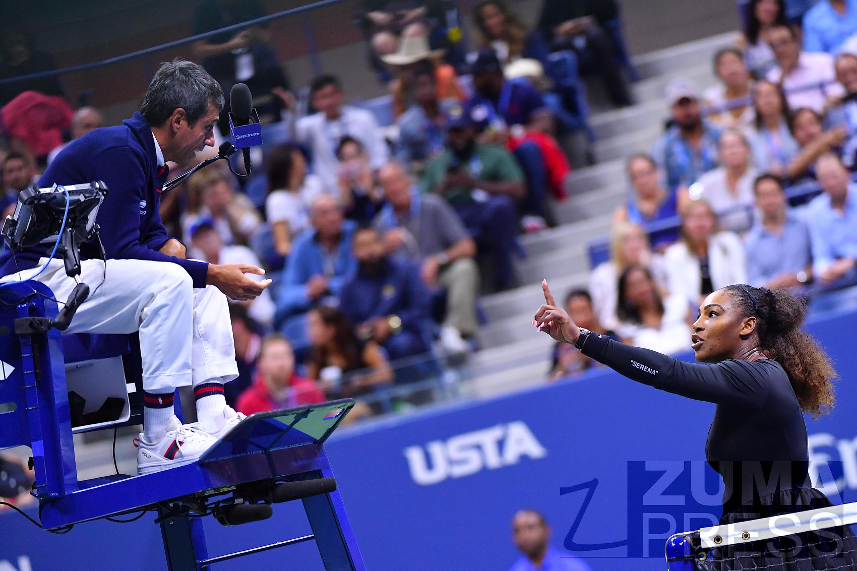 Serena Williams smashed racket auction