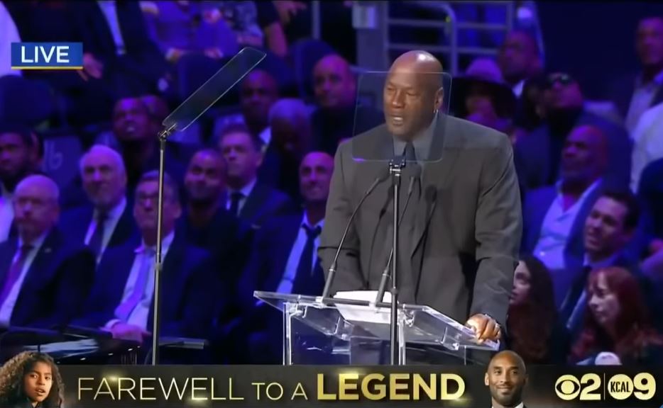 Michael Jordan speech Kobe Bryant