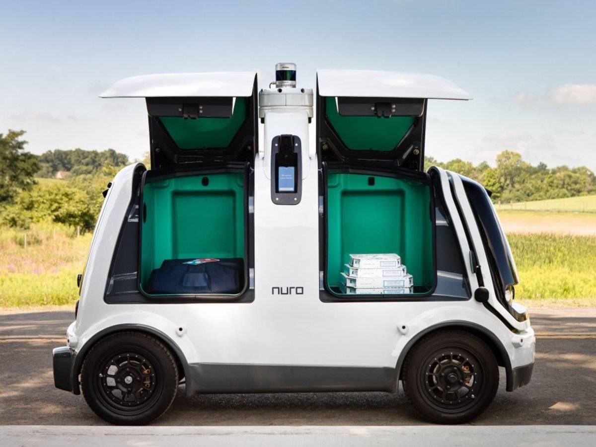 Nuro R2 self-driving delivery vehicle