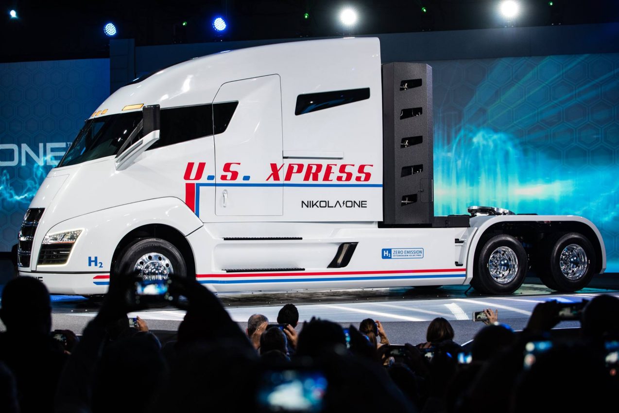 Nikola admits its electric lorry just rolling downhill in promo video