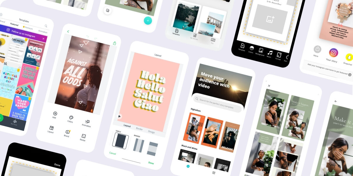 Mojo App - Best App for Creating Instagram Stories