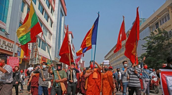 Myanmar Update: Monks, nurses join third day of protests against coup